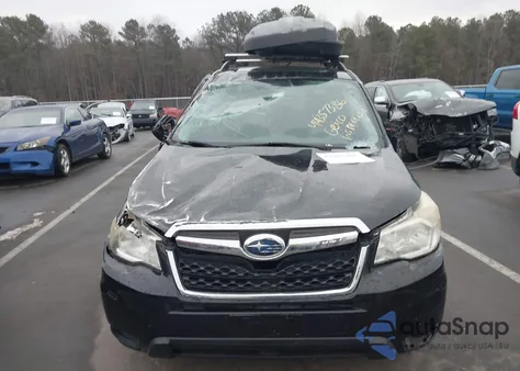 2014 Subaru Forester 2.5I Premium из США, поврежденный, VIN JF2SJAEC2EH536599